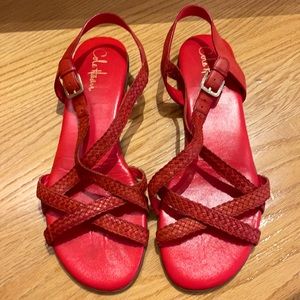 Cole Haan NikeAir flat leather sandals